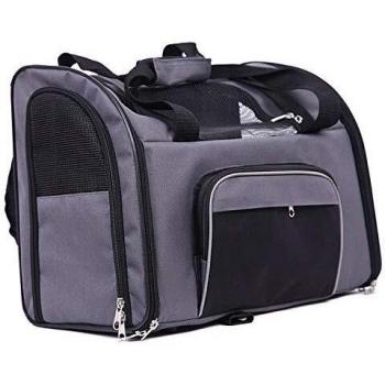 ARQUIVET Mochila para Perros y Gatos Luxury - 3 Aperturas - 41 x 30 x 21 cm - Transportín para Animales pequeños o roedores - Accesorios y Bolsas para Mascotas