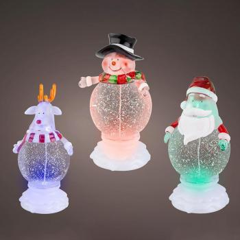 Figuras LED de Navidad Modelos Surtidos a Pilas