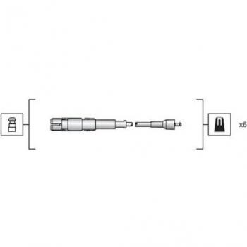 Juego de cables de encendido MAGNETI MARELLI 941318111149
