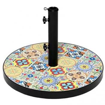 Base para Sombrilla 20 kg Multicolor, cerámica, estándar