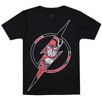 DC Comics Flash Icon Camiseta, Negro