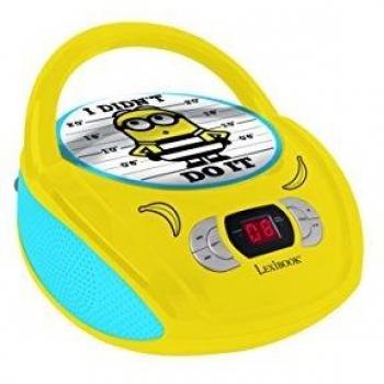 Despicable Me RCD108DES Lector Radio Cd, Amarillo