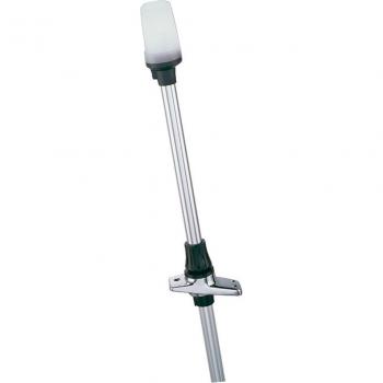 PERKO 1611DP2CHR 24 INCH TELESCOPING TYPE POLE LIGHT - WHITE