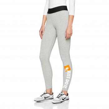 NIKE W NSW LGGNG HW JDI, Mallas para Mujer, Dk Grey Heather, S