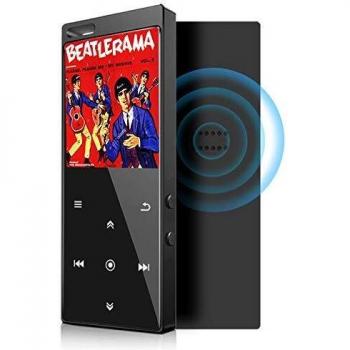 16GB Reproductor MP3 con Bluetooth 4.2, Reproductor de Música Audio Digital Reproductor de Música con Sonido sin Pérdida Portátil con Radio FM / Imagen / E-Book, Soporte Expandible hasta 64G