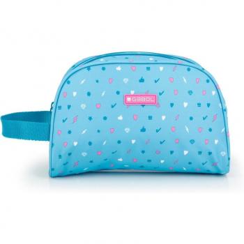 Neceser infantil Gabol Confetti Celeste
