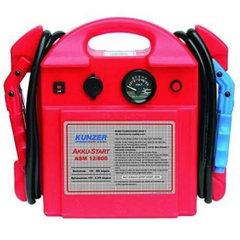 Kunzer ASM 12/760 - Kit portátil para Arranque de baterías de Coche