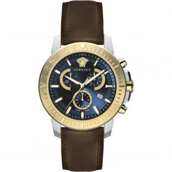 Versace Urban Sporty Chronograph Watch, Multicolor male, Size: ONE SIZE