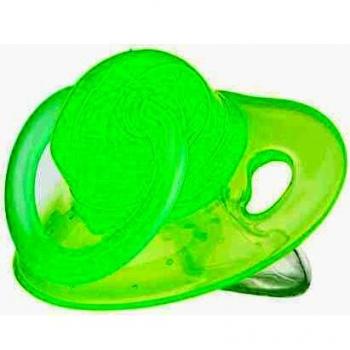 Nuby Pack de 2 Dummies silicona de polipropileno, ortodoncia, 0-6 meses
