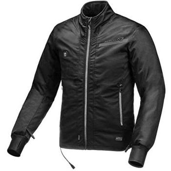 Macna Centre Chaqueta textil calefactable negra 2XL