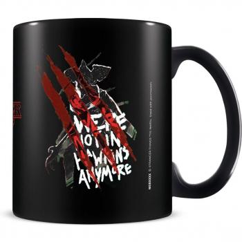 Taza Stranger Things Temporada 4 We Are Not In Hawkins Anymore de Cerámica, Capacidad 315 ml