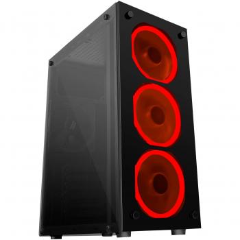 Mars Gaming MCG Red - Caja de PC