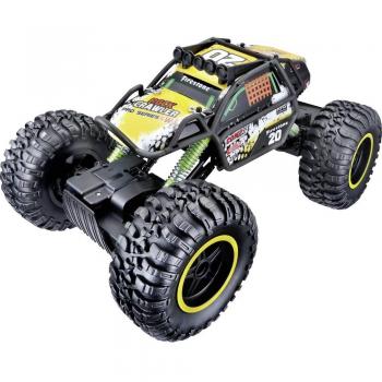 Coche Teledirigido Maisto Rock Crawler Pro 4x4 Off-Road con Batería, Carga USB y Modos de Conducción para Niños +8 Años