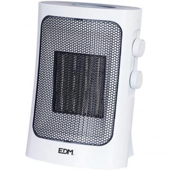 Calefactor Cerámico Vertical EDM 1000-1500W Gris