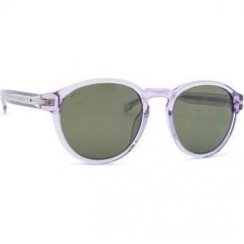 Hugo Boss 1506/S Unisex Prescription or Non-Prescription Sunglasses, Panthos Style, Lilac Transparent Acetate