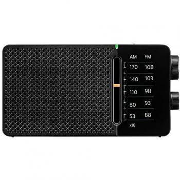 Sangean SR-36 Negro Radio FM/Am Altavoz Integrado Antena TELESCÓPICA Salida Auriculares