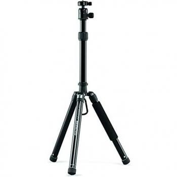 Trípode Cullmann Neomax 260 Mobile - Plegable, Altura máxima 128 cm, Capacidad de carga 3 kg, Peso 714 g, Compatible con smartphone