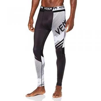 VENUM NoGi 2.0 Pantalones de Compresión, Hombre, Negro/Blanco, XL