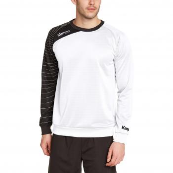 Kempa - Jersey de entrenamiento Circle Unisex, Tamaño XXS, color blanco/negro