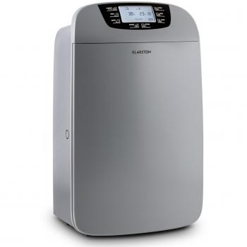 Deshumidificador y Purificador de Aire Klarstein PureLuxe 40 – Capacidad 40L/24h, Potencia 600W, Filtro HEPA y Carbón Activado, Ideal para Espacios de 35-42m², Depósito Integrado de 6 Litros