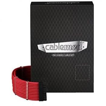 CableMod CM-PCSI-FKIT-NKR-R - Kit de Cable, Color Rojo