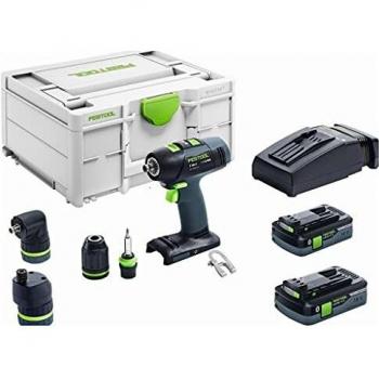 Taladro atornillador a batería T 18+3 HPC 4,0 I-Set