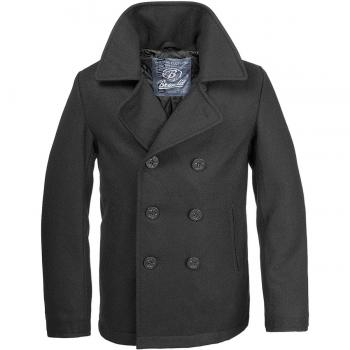 Brandit Pea Coat Uniform Jacket Black 5XL