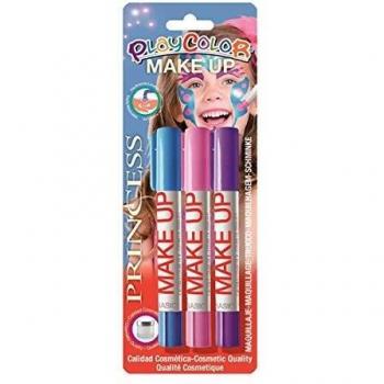 Playcolor Make Up Thematics pocket Princess blister - Maquillaje - 3 Colores surtidos - 01044