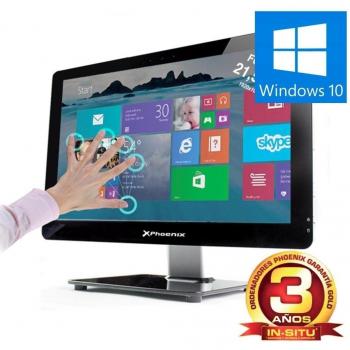 Ordenador Phoenix all in one constelación táctil intel core i3, 4gb ddr3, 1tb, led 21.5,rw ,wifi, webcam, w8.1