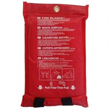 Botiquín Sans Manta Ignífuga Apagafuegos en Bolsa, 120 x 120 cm