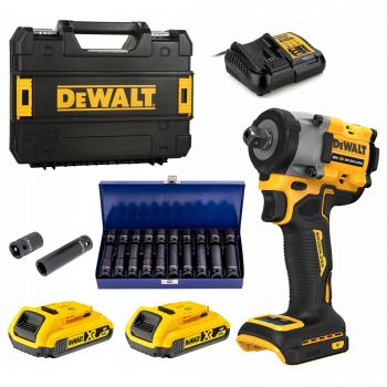 Llave de impacto DEWALT DCF921D2T-QW, tipo: llave de impacto, voltaje: 18V, incluye 2 baterías de 2.0Ah