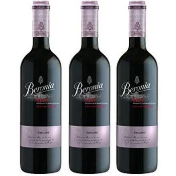 Vino tinto Beronia Graciano de 75 cl - D.O. La Rioja - Bodegas Gonzalez Byass