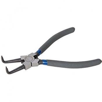 Silverline PL65 - Alicate curvado para anillos de retención interiores
