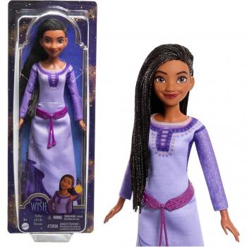 Disney Wish Asha Poseable Fashion Doll with Removable Outfit and Accessories, 30cm