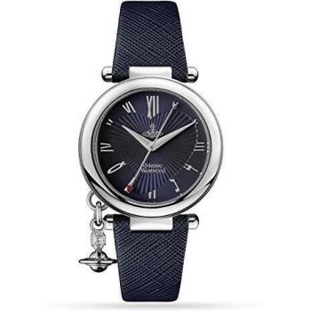 Vivienne Westwood Ladies Orb Heart Strap Watch VV006SLDBL