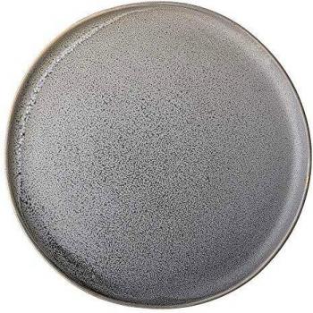 Bloomingville Plato Kendra, gris, cermico