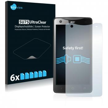 savvies Protector Pantalla Compatible con Acer Liquid S1 Duo S510