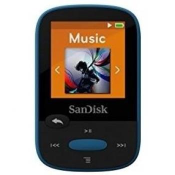 Reproductor MP3 SanDisk Clip Sport de 8 GB, color azul