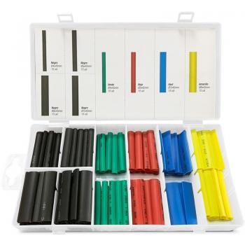Set de 120 fundas termorretráctiles Onlex colores surtidos