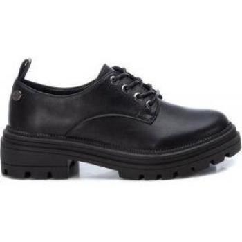 Xti Kids 150636 Zapatos de Cordones para Niña en Negro Veganos