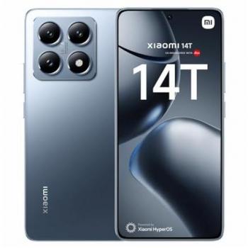 Xiaomi 14T Smartphone 5G Dual SIM 12GB RAM 256GB Almacenamiento Pantalla de 6.67 Azul Titanio Mediatek Dimensity 8300 Ultra Batería de 5000 mAh