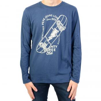Pepe Jeans - Camiseta JAIRO Junior Color: 588 Ocean Talla: T.12