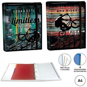 Carpeta de anillas SENFORT Ringbook Multicolor A4