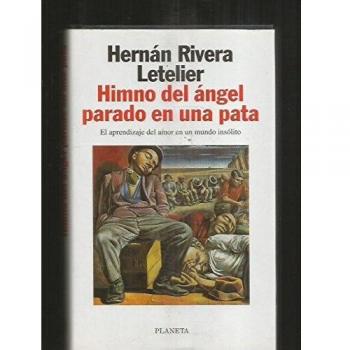 Himno del ángel parado en una pata