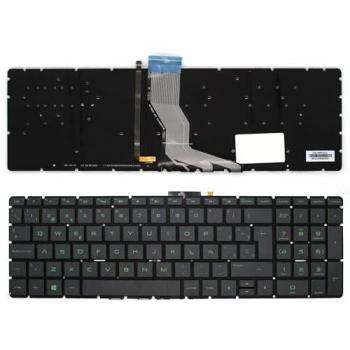 Teclado Retroiluminado Verde Compatible con HP Pavilion 15-AB Series (Intro Grande)