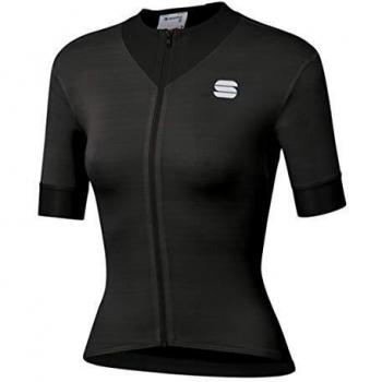 Maillot de Manga Corta Sportful Kelly para Mujer en Negro Talla L