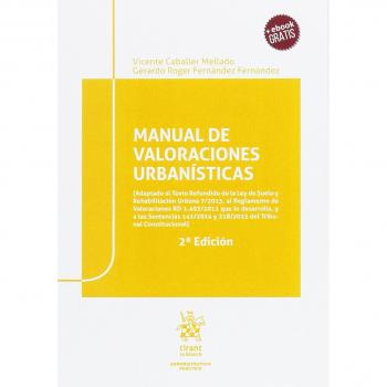 Manual de valoraciones Urbanísticas 2ª ed. 2017
