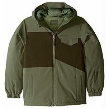 Marmot Boy's Rochester Chaqueta, Niños, Crocodile/Rosin Green, Small