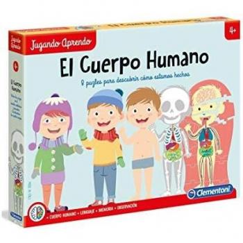 Clementoni - El cuerpo humano - juego educativo a partir de 4 años, juguete en español