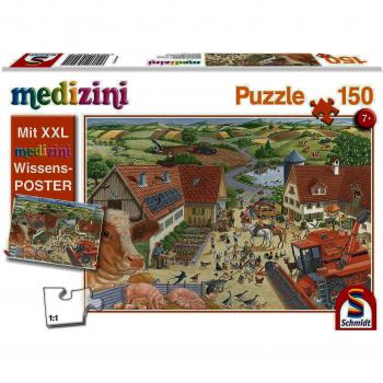 Schmidt Spiele 150-Piece Discover the Farm Puzzle